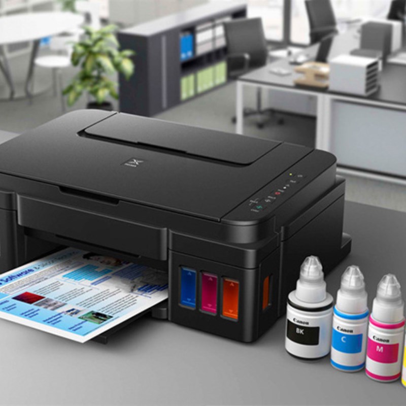 G3800打印机复印一体机墨仓式无线连供打印机扫描彩色喷墨打印机