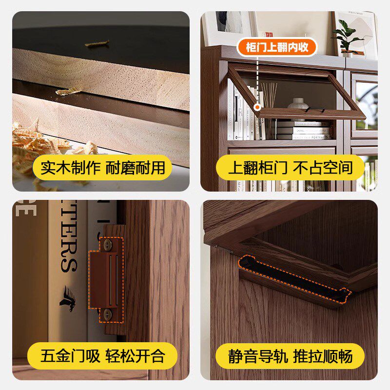 书架角柜转角柜家用全实木墙角柜拐角柜简约边角柜落地靠墙置物架