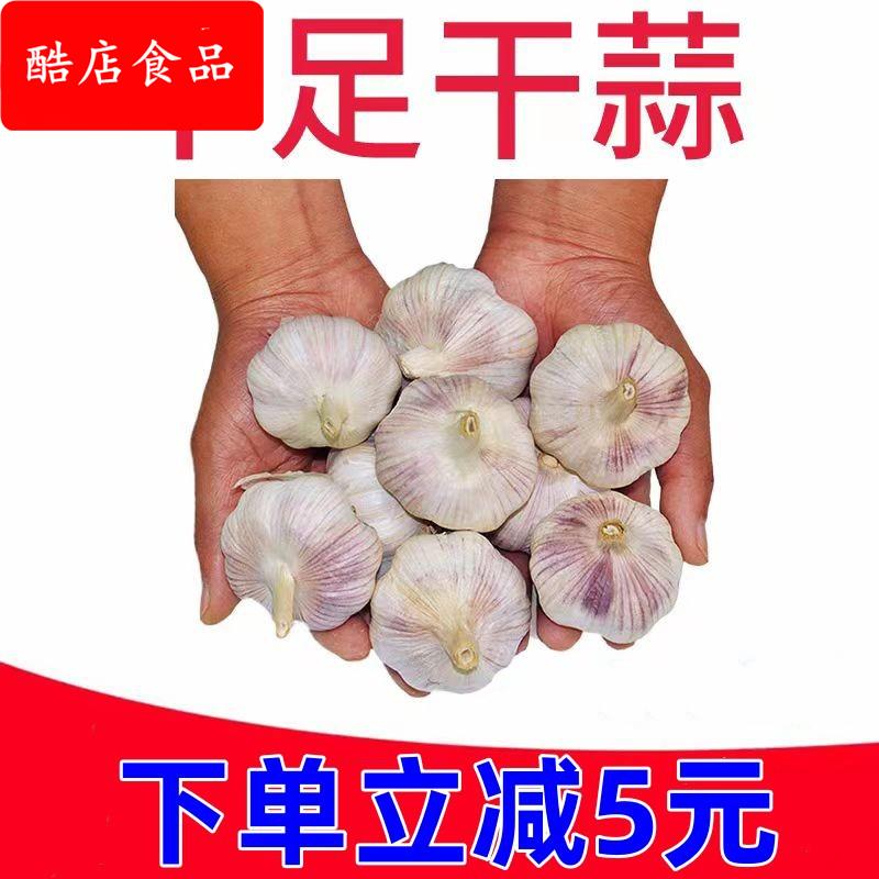 干大蒜头5斤10斤杞县大蒜特大新干蒜 蒜头紫皮山东白皮2斤3斤