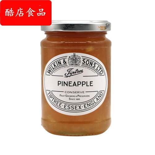 缇树Tiptree 多口味组合装果酱340g*6整箱装黑加仑菠萝涂抹果酱