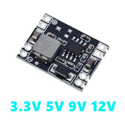 DC-DC降压板3A稳压电源模块MP1584EN 24V 12V 9V转3.3V5V可调输出