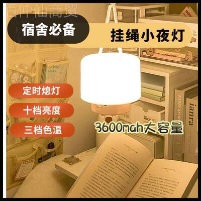 床BVD头灯阅读床上挂灯夜灯学生帐内床宿舍帘内台用灯寝小室悬挂