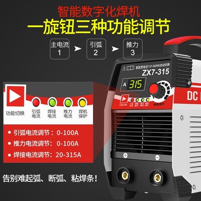 德国315双电压新手250小型微型家用电焊机220v全套电悍捍汉火旱机