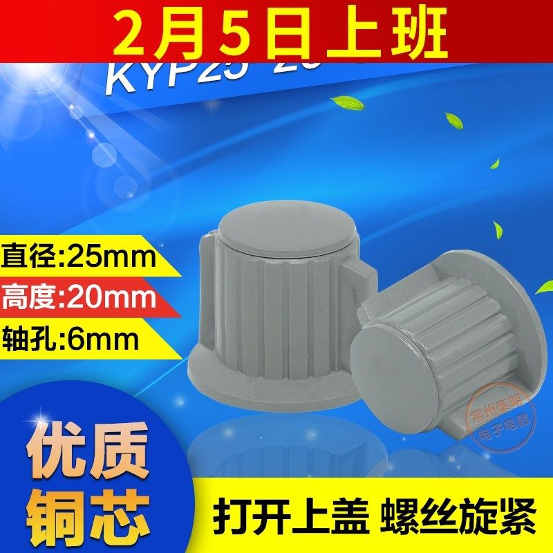 有耳旋钮 两边带耳朵内孔6mm电位器帽子翅膀旋钮KYP25-20-6J,纺织面料/辅料/配套,服装加工设备,淘宝优惠券,粉丝福利购,淘宝优惠卷