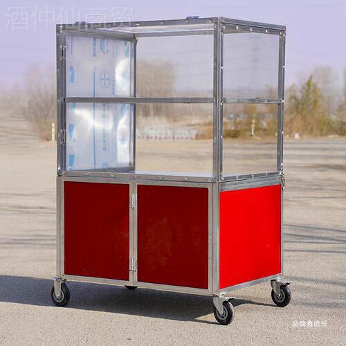 Y夜小车市NJN关东煮摆摊小吃车摊位推摊出流动手推车地摊折叠移动