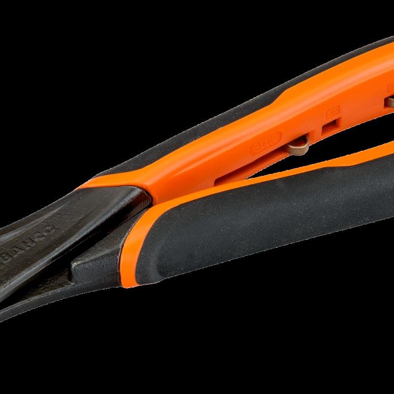 BAHCO百固鱼牌重型斜嘴钳钢琴线弹簧线剪切斜口钳21HDG-200mm 8寸