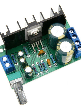 TDA2050单声道功放板音频功率放大器模块1路单电源12-24V5W-120W