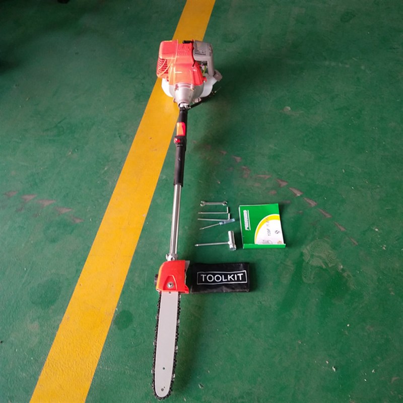 加长省力的高枝锯 园林伸缩高空伐木机械 果园小巧灵活的修枝锯