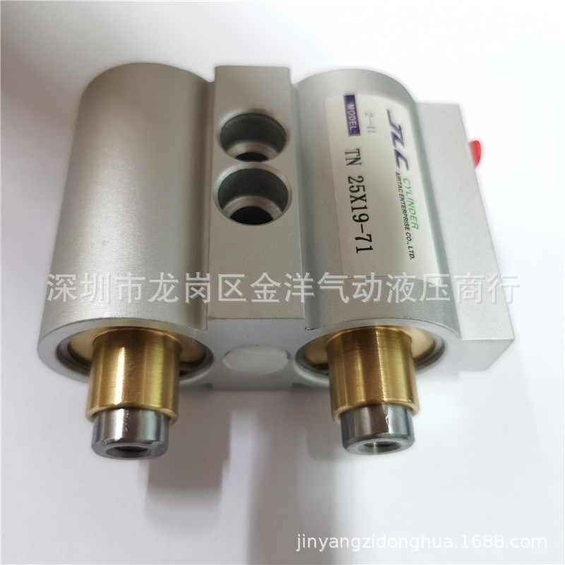 JLC高端双杆特殊气缸TN25*19-71可调气缸双作用TND25*40-158