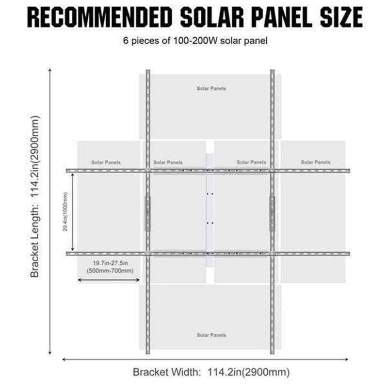 太阳能追踪支架支持3*300W/6*100-200W太阳能板光伏系统光伏支架
