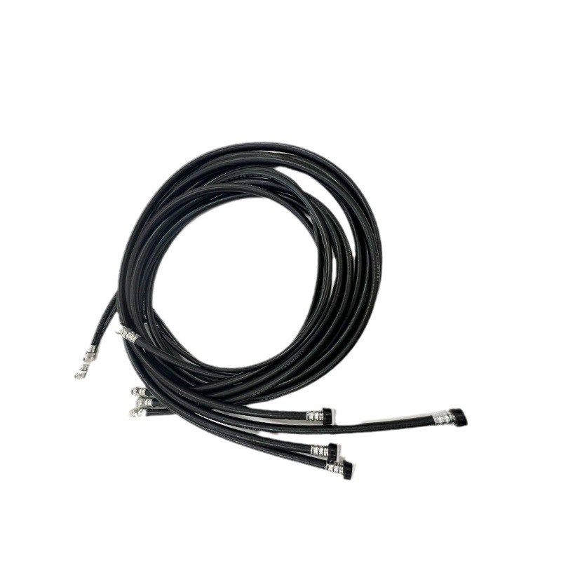 左手柄液压油管 挖掘机耐油高压油管整车全套油管 液压管接头软管