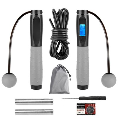 计数无绳跳绳 体育中考记数跳绳 成人款两用电子计数跳绳