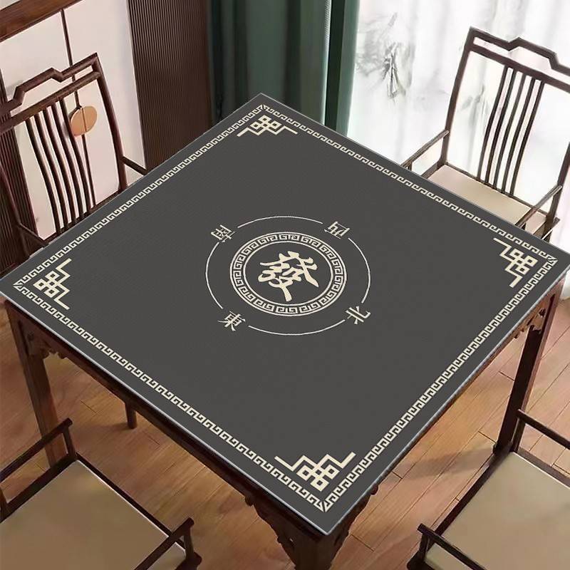 2024新款麻将桌桌布垫子加厚消音棋牌厅加厚专用打扑克牌桌布垫子