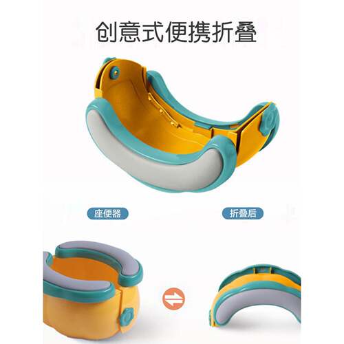 儿童外出折叠马桶携带可携式车载小孩尿壶尿盆男女宝宝旅行坐便器