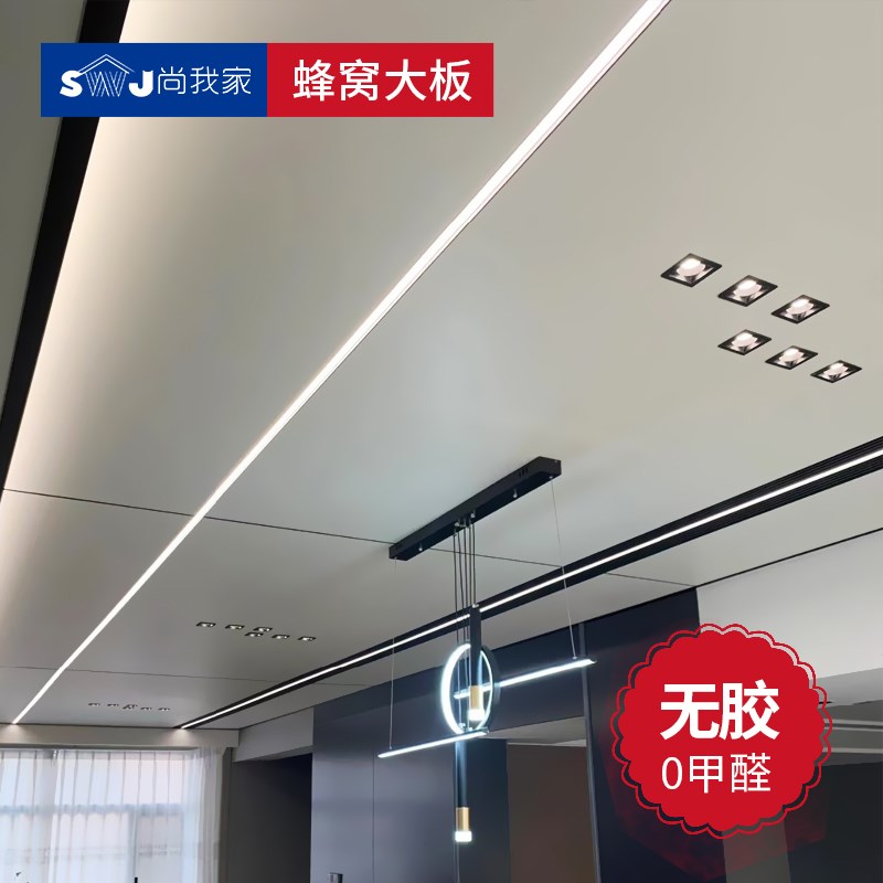 蜂窝吊顶大e板天花板自装厨房卫生间客厅阳台集成吊顶铝扣板蜂窝