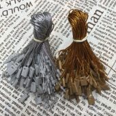 吊粒吊绳 吊牌绳 现货吊粒手穿线 档银丝线吊粒 甄选