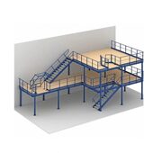 甄选钢结构阁楼货架车间厂房轻中型立体式 隔层货架置物架阁楼仓储
