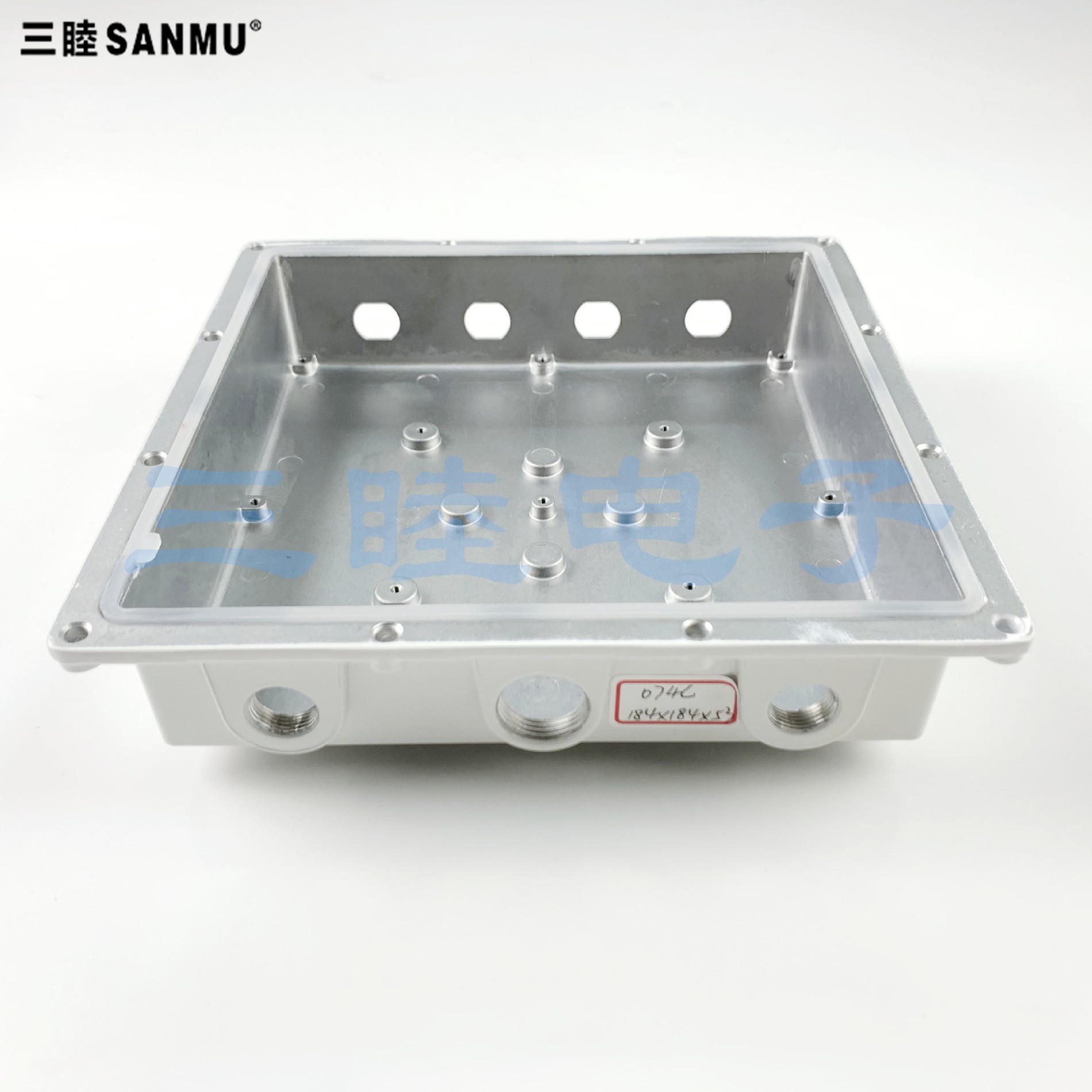 甄选A-074C压铸铝防水放大器外壳185*185*53金属CATV外壳 AP网桥