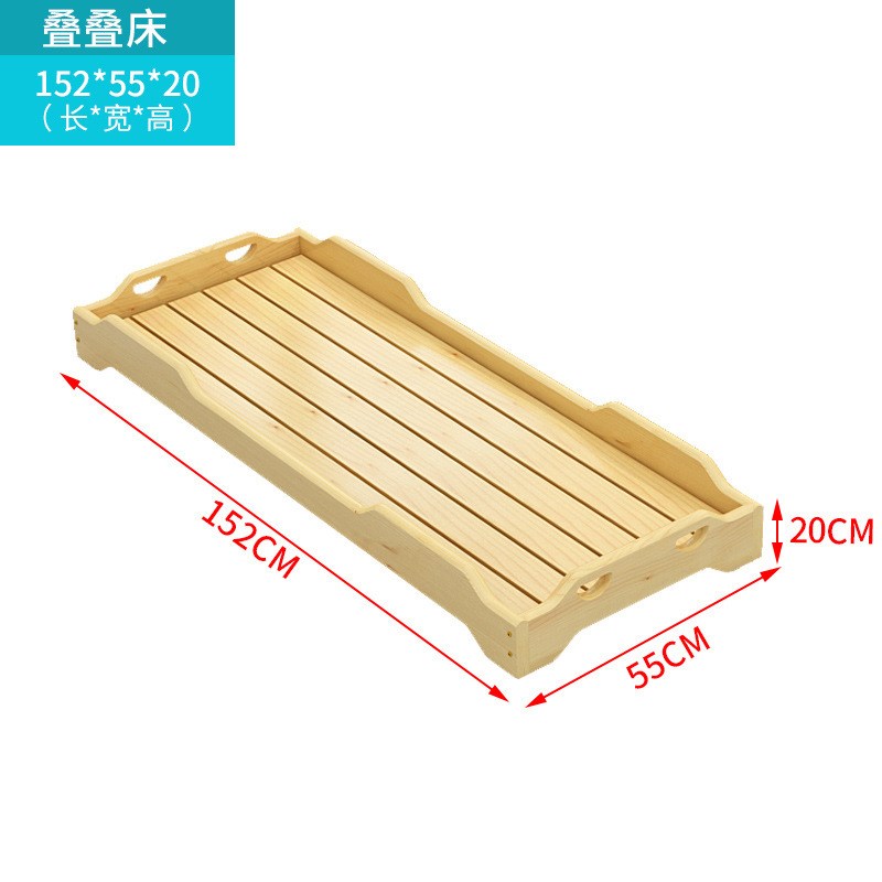 幼儿园午休床叠叠床幼儿园午睡实木床托管班小学生午睡床儿童床