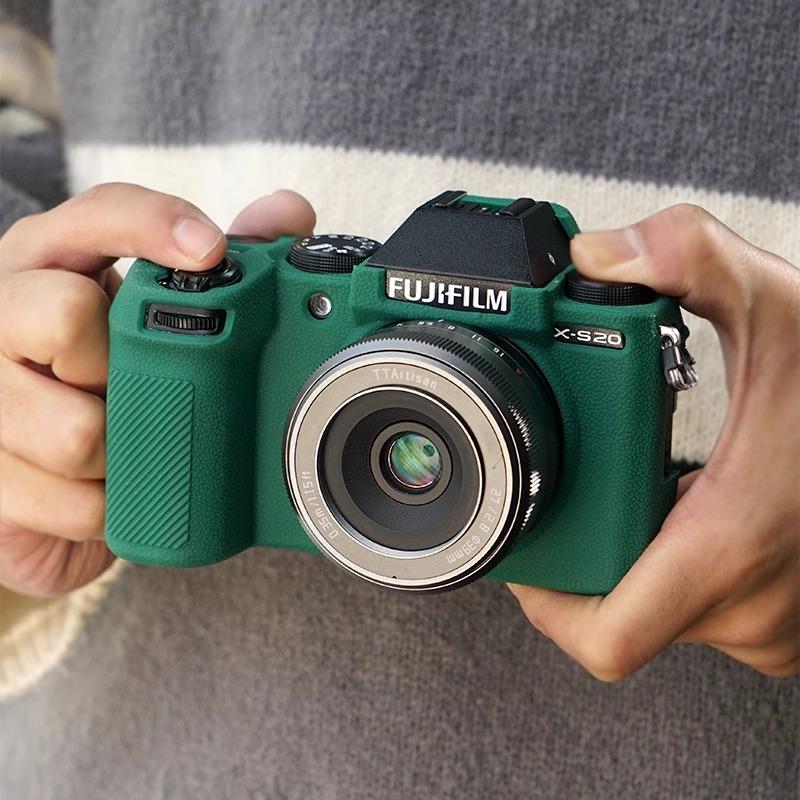 适用富士XH2 XT30 XT50保护套X100VI相机包XT5硅胶套XS20XS10软壳