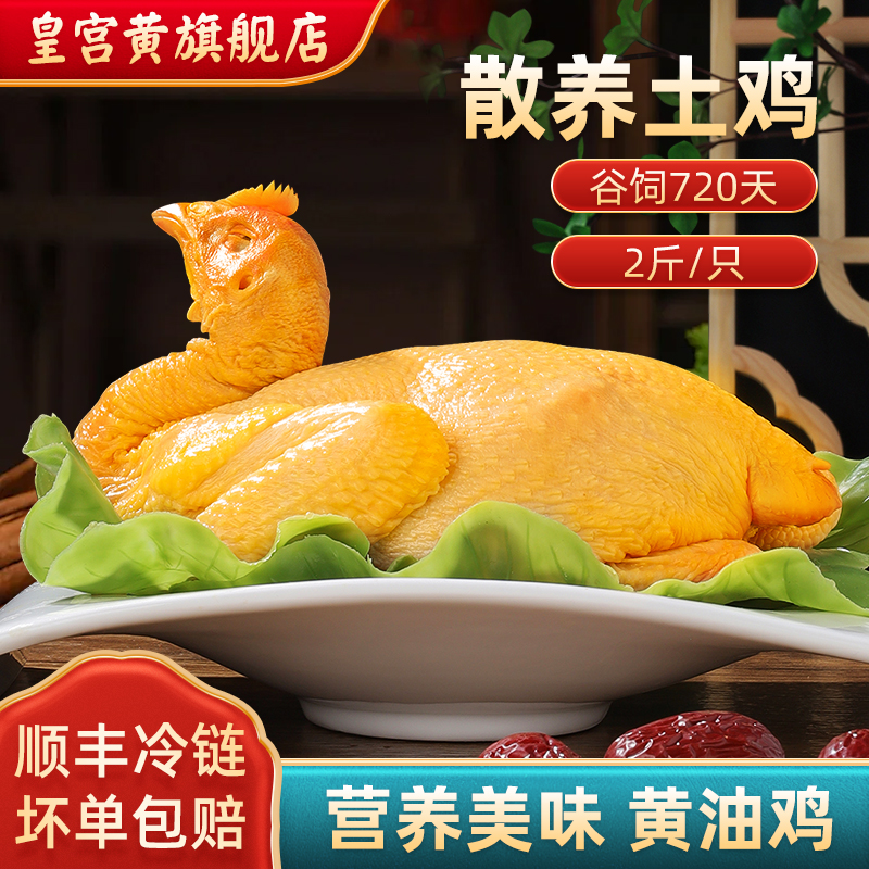 皇宫黄新鲜现杀720天黄油鸡