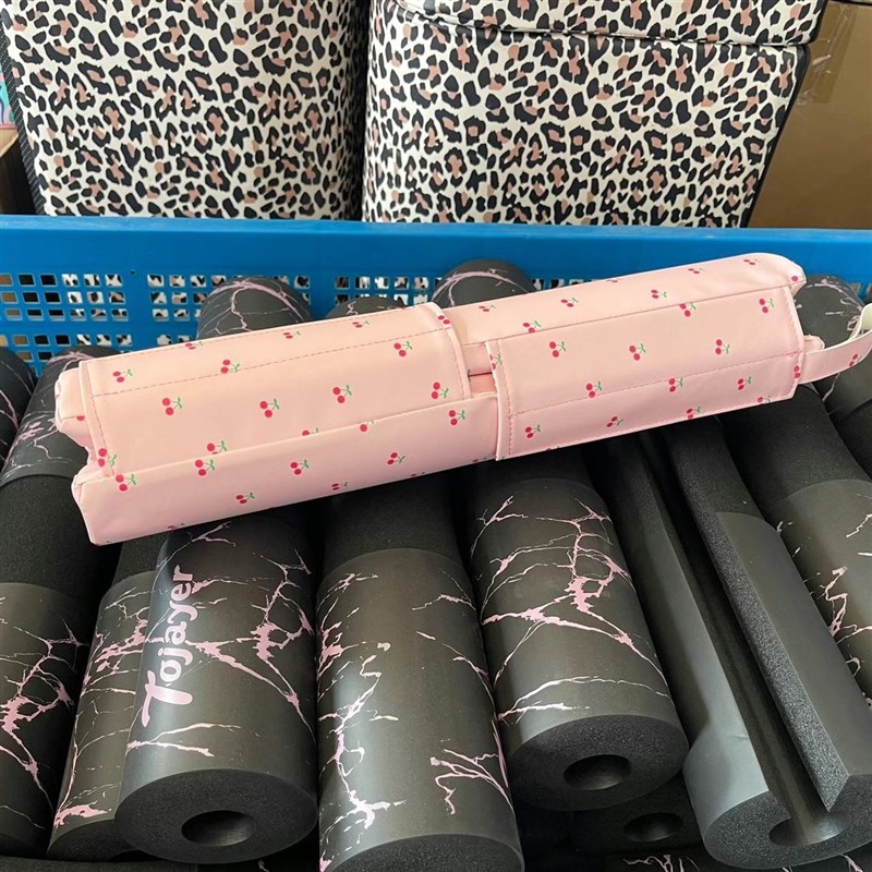 杠铃软包皮革杠铃护肩杠铃垫杠铃护套臀桥垫臀推垫臀臀冲垫自马小