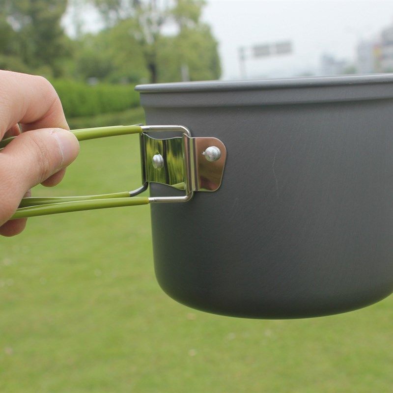 厂家销售1-2人野营硬质氧化铝套锅 户外野餐锅组合炊具套装DS201,户外/登山/野营/旅行用品,套锅/户外炊具,淘宝优惠券,粉丝福利购,淘宝优惠卷