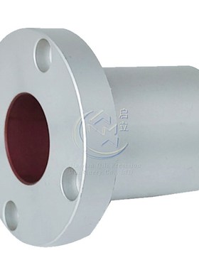 圆法兰OBF20铁氟龙自润线性直线轴承LMF20铝合金PTFE耐磨防水防锈