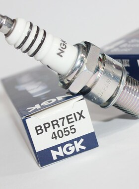 NGK铱金火花塞BPR7EIX适用BPR7ES黄河川崎AX100竞速之星KTM300EXC