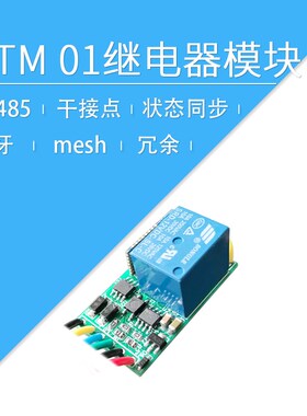 莱特智能家居天猫精灵语音控制开关灯改装模块远程控继电器RTM01