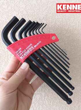 英国KENNEDY肯尼迪球头内六角扳手组套公制 KEN6025500K/4570K