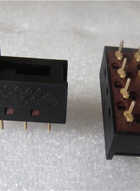 DSE-2310香港尖针脚8脚3档拨动开关飞科电吹风机滑动开关10A250V