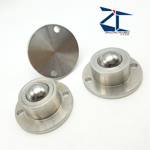 (ZC407-1)万向钢珠牛眼轮  法兰型钢珠滚轮 BCHF27 30 39 48