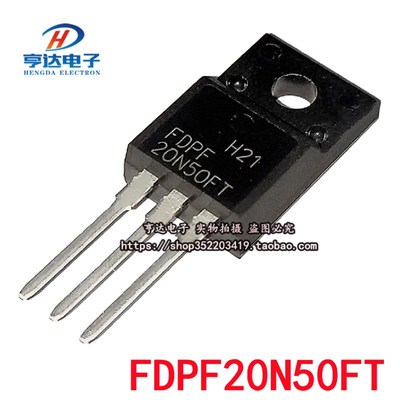 FDPF20N50FT FQPF20N50 20N50 TO220F-3  MOS管 场效应管全新现货