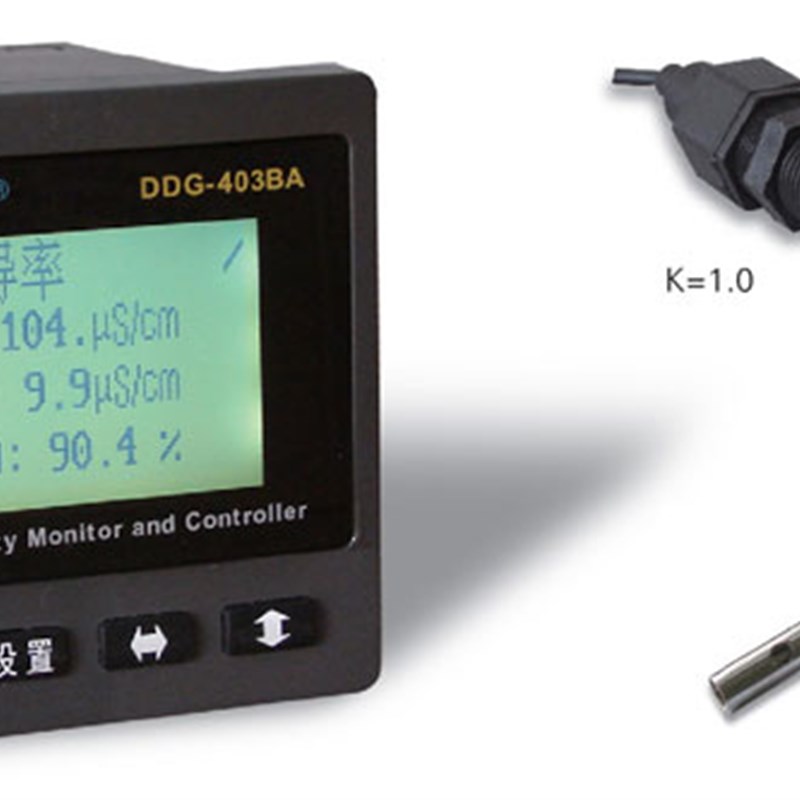 上海诚磁 DDG-403BA型工业电导率仪智能型(双检测) 1.0塑壳电极