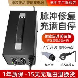 适用御捷详和48v16a乐唯v2昆卡K2丽驰电动四轮车充电器60v15a原厂