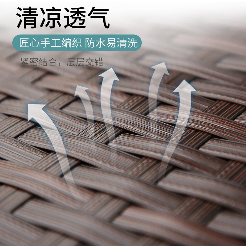 夏凉椅躺椅折叠午休藤椅午睡阳台家用休闲椅老人便捷椅子靠背懒人