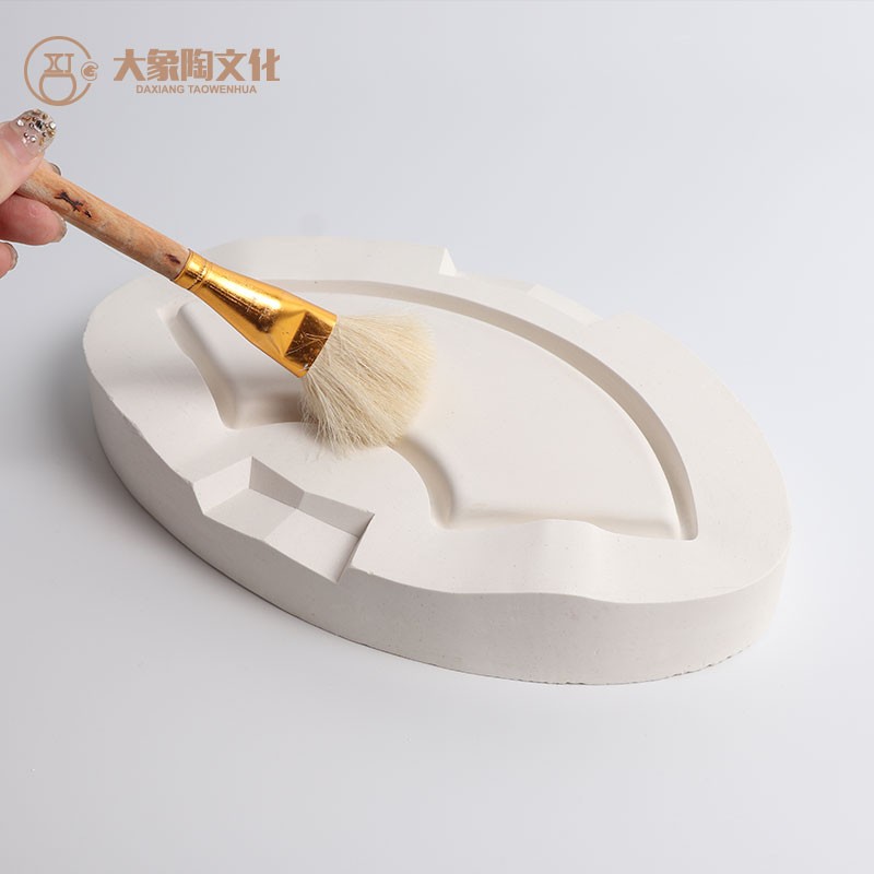 陶艺陶瓷石膏注浆模具 多边盘碟C子摆件冲浆灌浆磨具 泥浆成型
