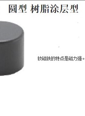 磁铁 圆型 树脂涂层型HXNJ3 HXNJ4 HXNJ5 HXNJ6 HXNJ8 HXNJ10