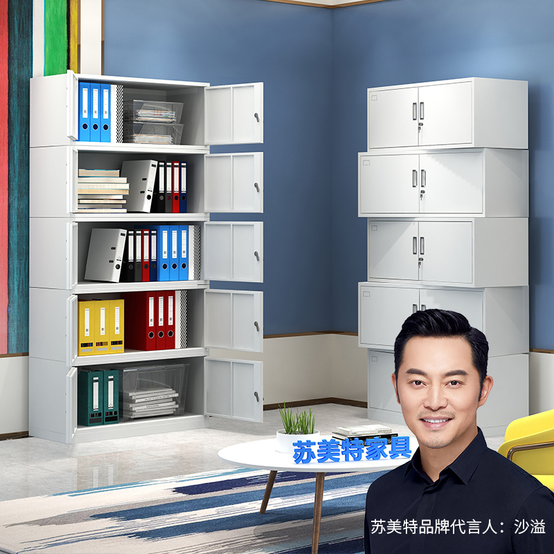 宁波钢制文件柜铁皮柜办公室档案柜财务资料柜抽屉带锁矮柜储物柜