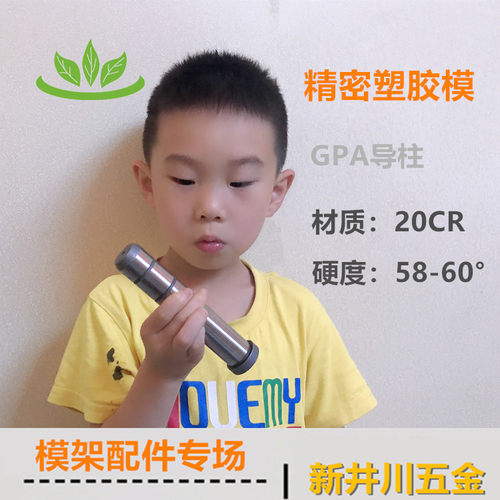 20CR精密塑胶模导柱GPA30注塑模具直身导柱标准模架直边 厂价直销