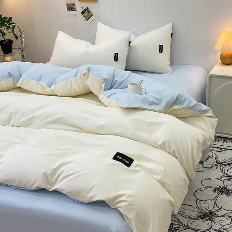 100全棉被套单件150x200x230学生宿舍单人1.5米被单被罩180夏