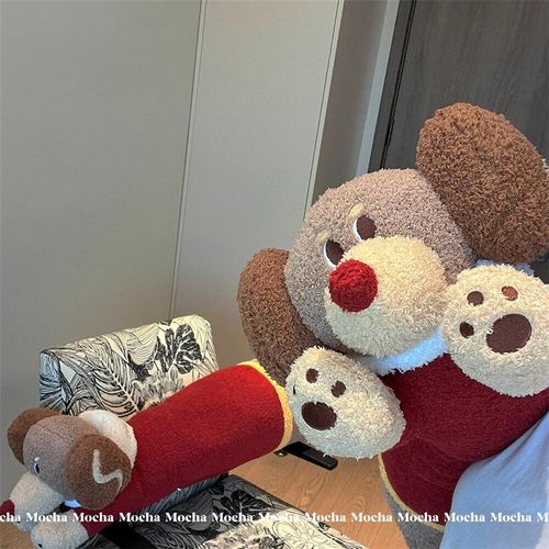 腊肠狗毛绒玩具趴趴狗玩偶公仔陪睡抱枕长条枕Q床上女侧睡安抚娃