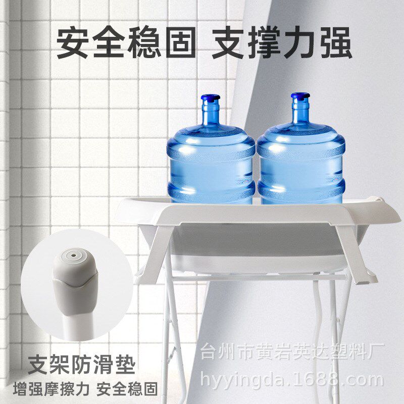 宝宝新生儿浴盆支架套装婴儿洗澡台护理台换尿布晾衣架产后免弯腰