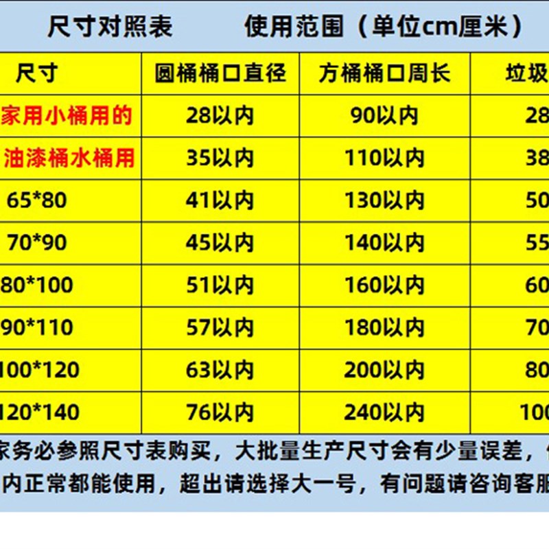 垃圾袋大号红绿蓝色彩色垃圾分类加厚塑料袋家用物业大垃圾袋平口