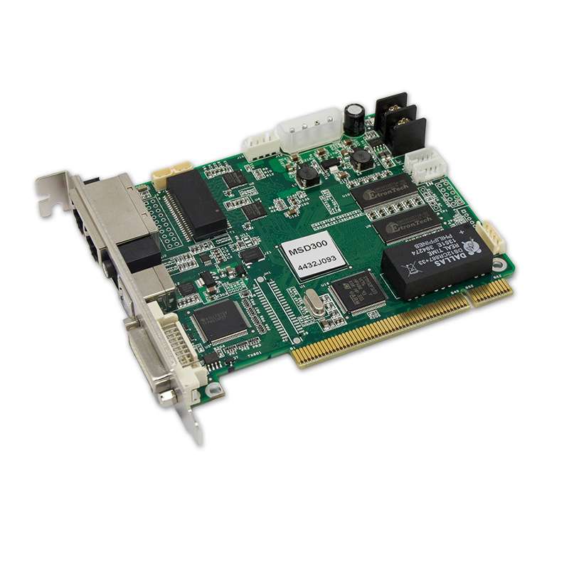 诺瓦MSD300-1发送卡两网口带载130万点led显示屏全彩发送系统卡