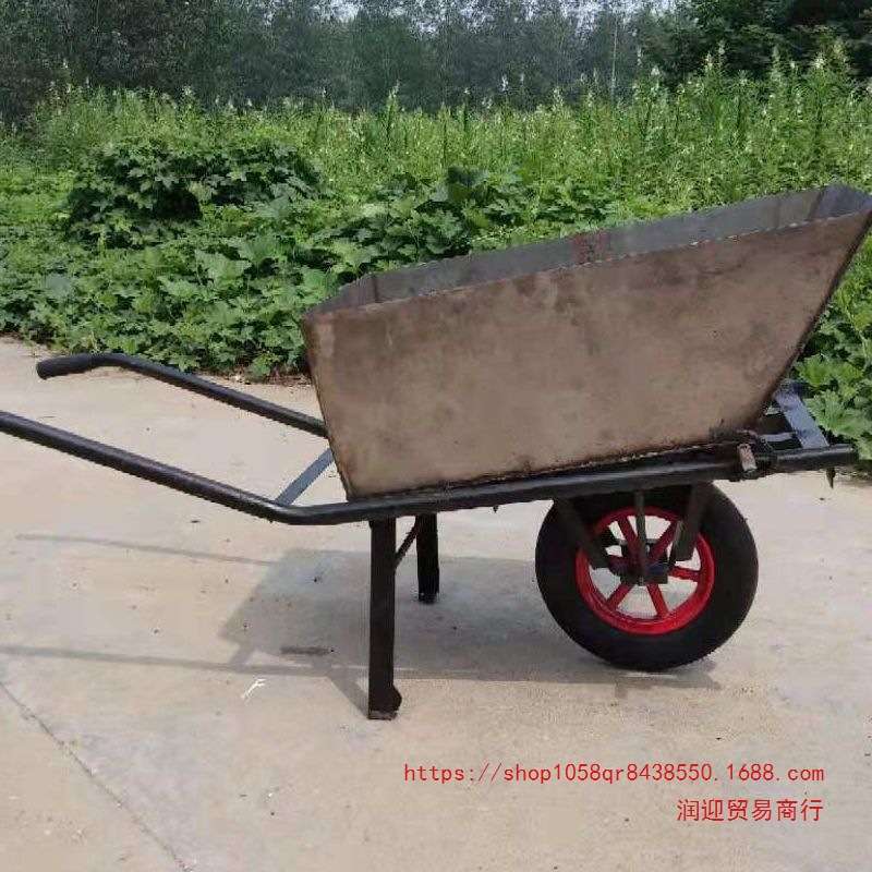 独轮车翻斗车平板车焊接小车独轮手推车运沙车双轮小推车推货车