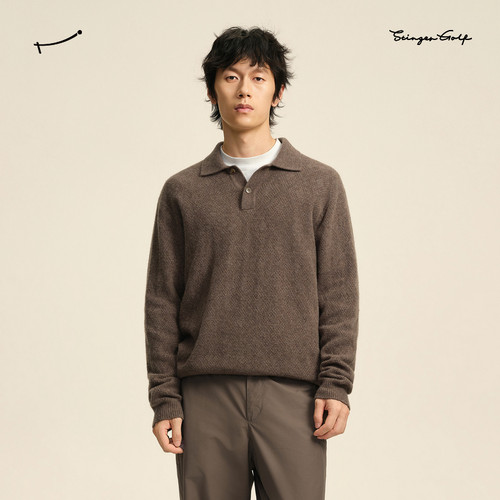 StingerGolf史丁儿polo领羊毛衫