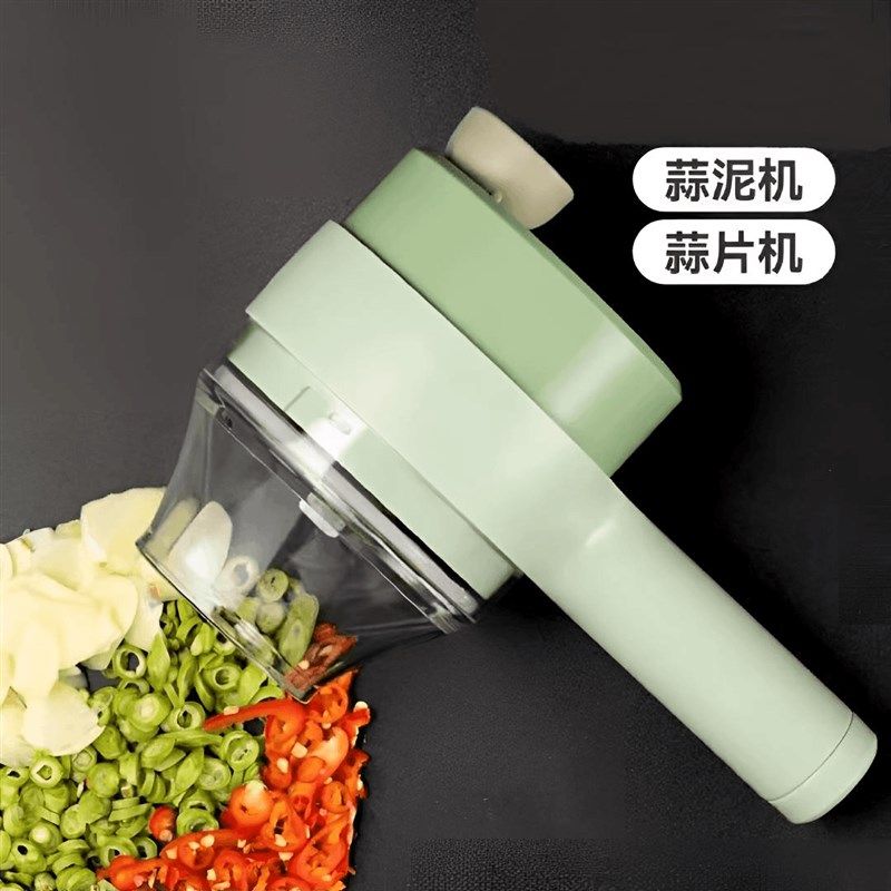 【下单立减50】切菜器厨房家用捣蒜切蒜蓉片P葱辅食器自动削皮器