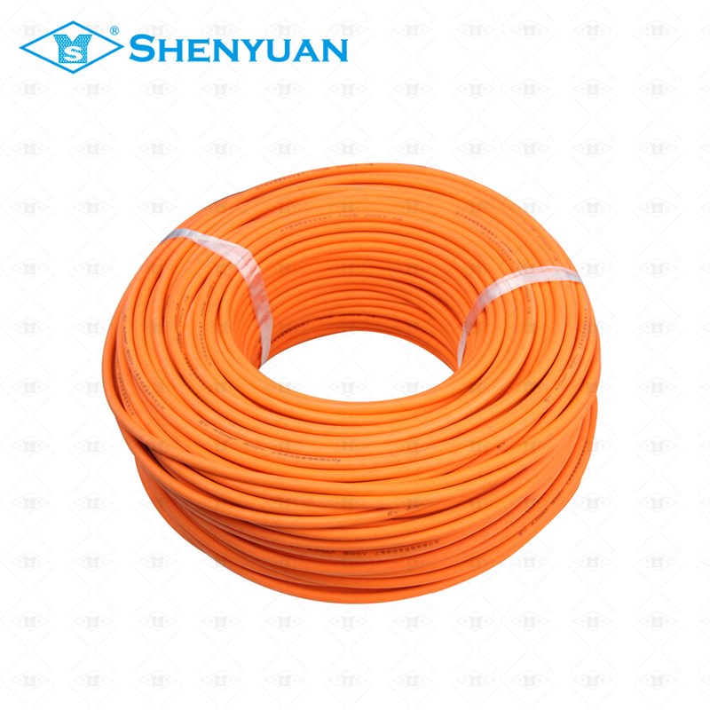 新能源汽车线 EV线 16平方 耐温125度硅胶线 申远高温线橙色